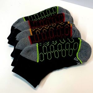 Reebok 5 pair kids socks EUC